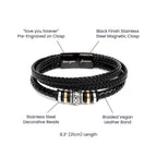 Love You Forever To My Grandson Bracelet Pages Of My Life